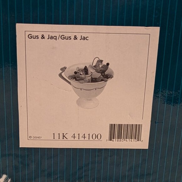 WDCC Gus & Jac "Tea for Two" From Cinderella Retired Signature Collection - Picture 4 of 15